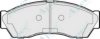 APEC braking PAD1478 Brake Pad Set, disc brake